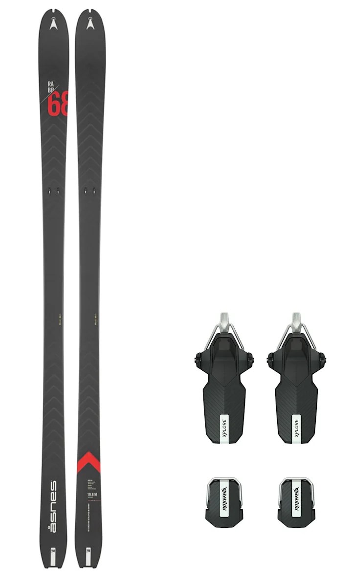 Åsnes Rabb 68 med Rottefella Xplore BC Offtrack Binding Unisex Anton