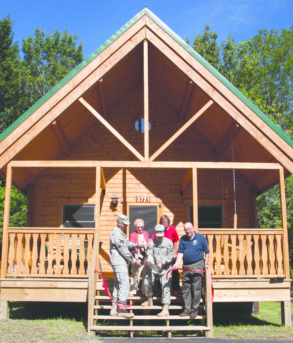 Three spacious new cabins provide more recreation options Article