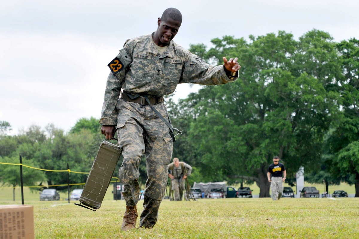 Best Ranger Competition A young ranger competes with the best
