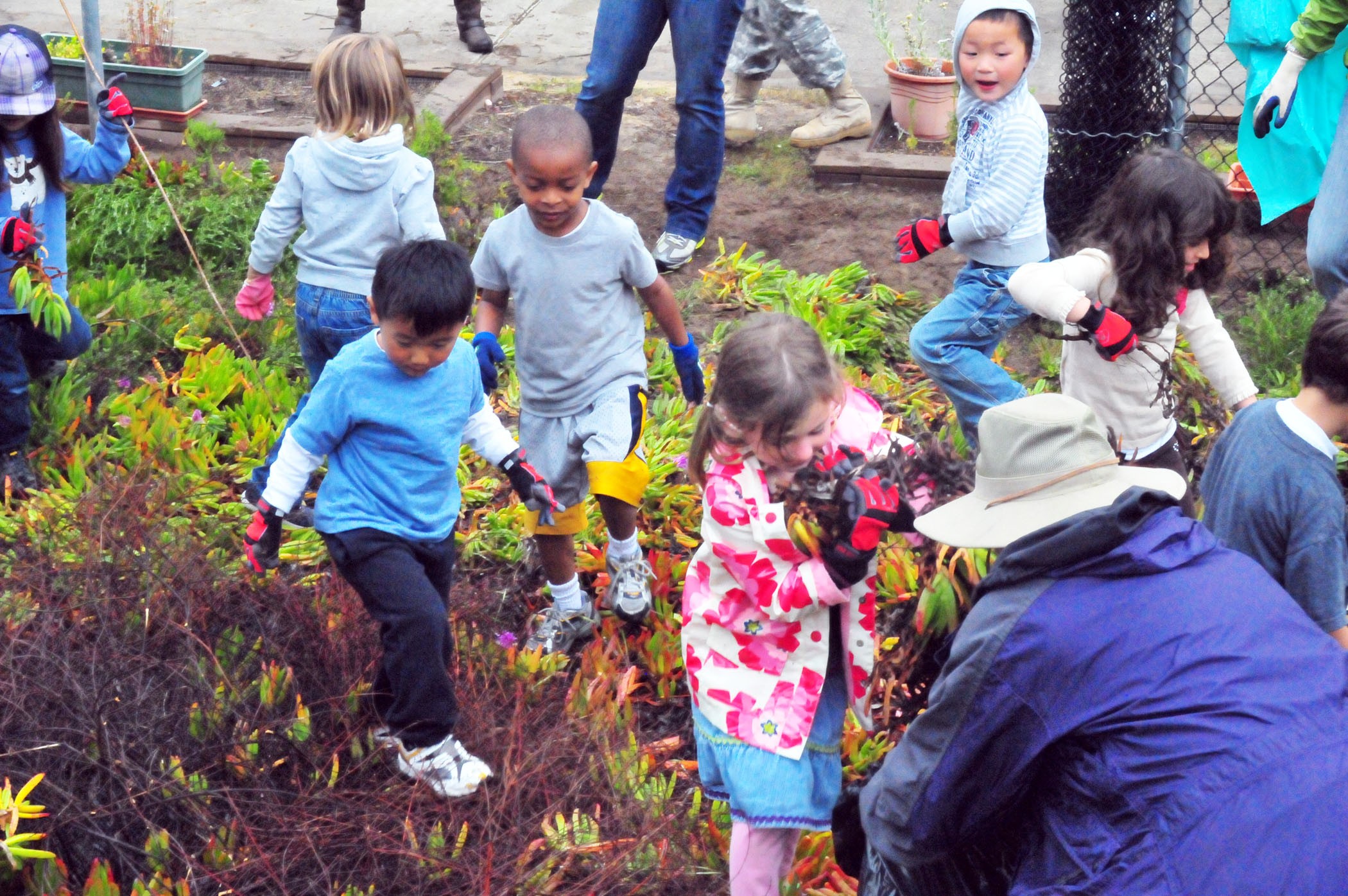 Presidio preschoolers celebrate Earth Day Article The United States