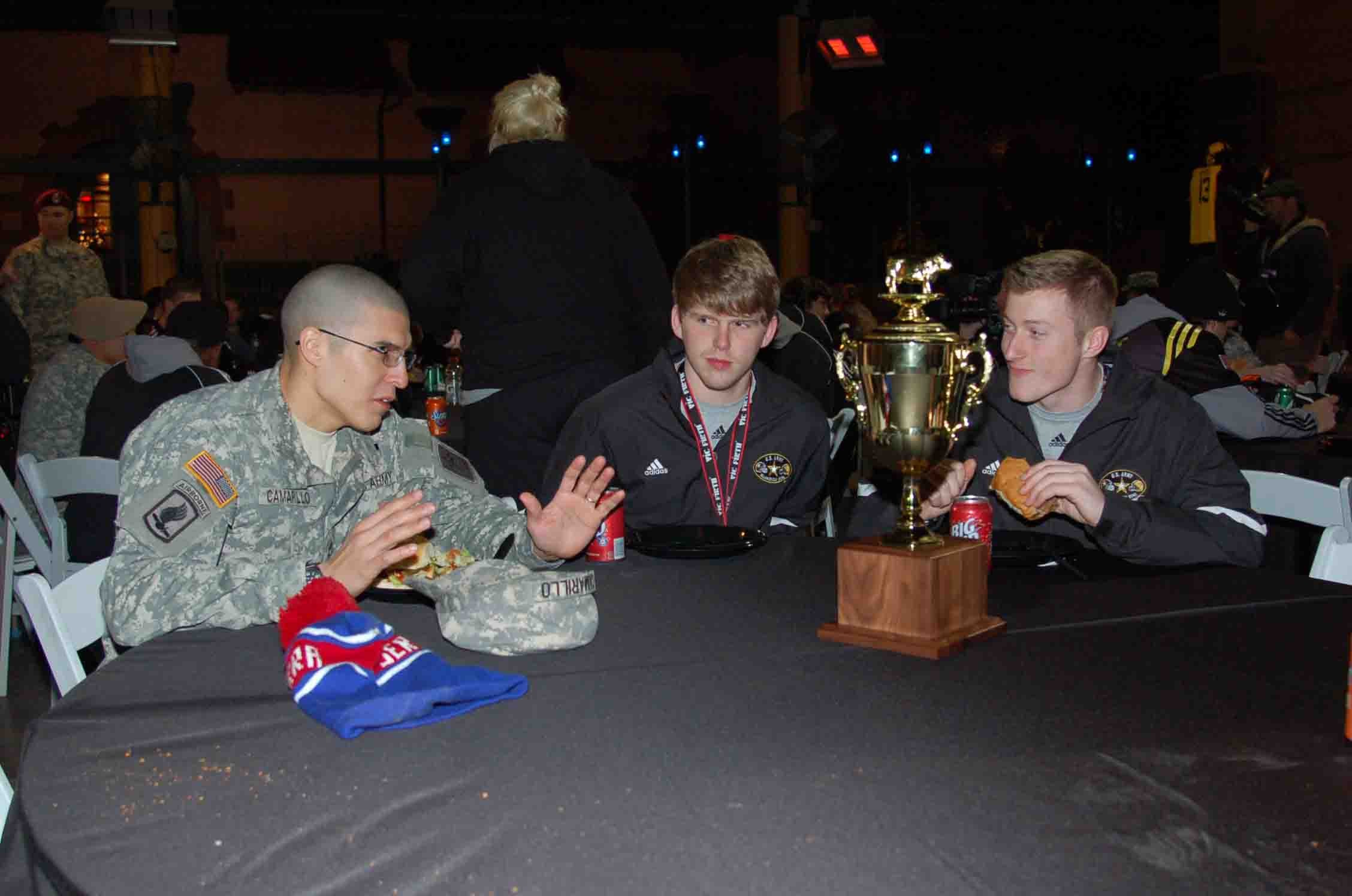 Soldiers mentor AllAmerican players, band members during bowl week