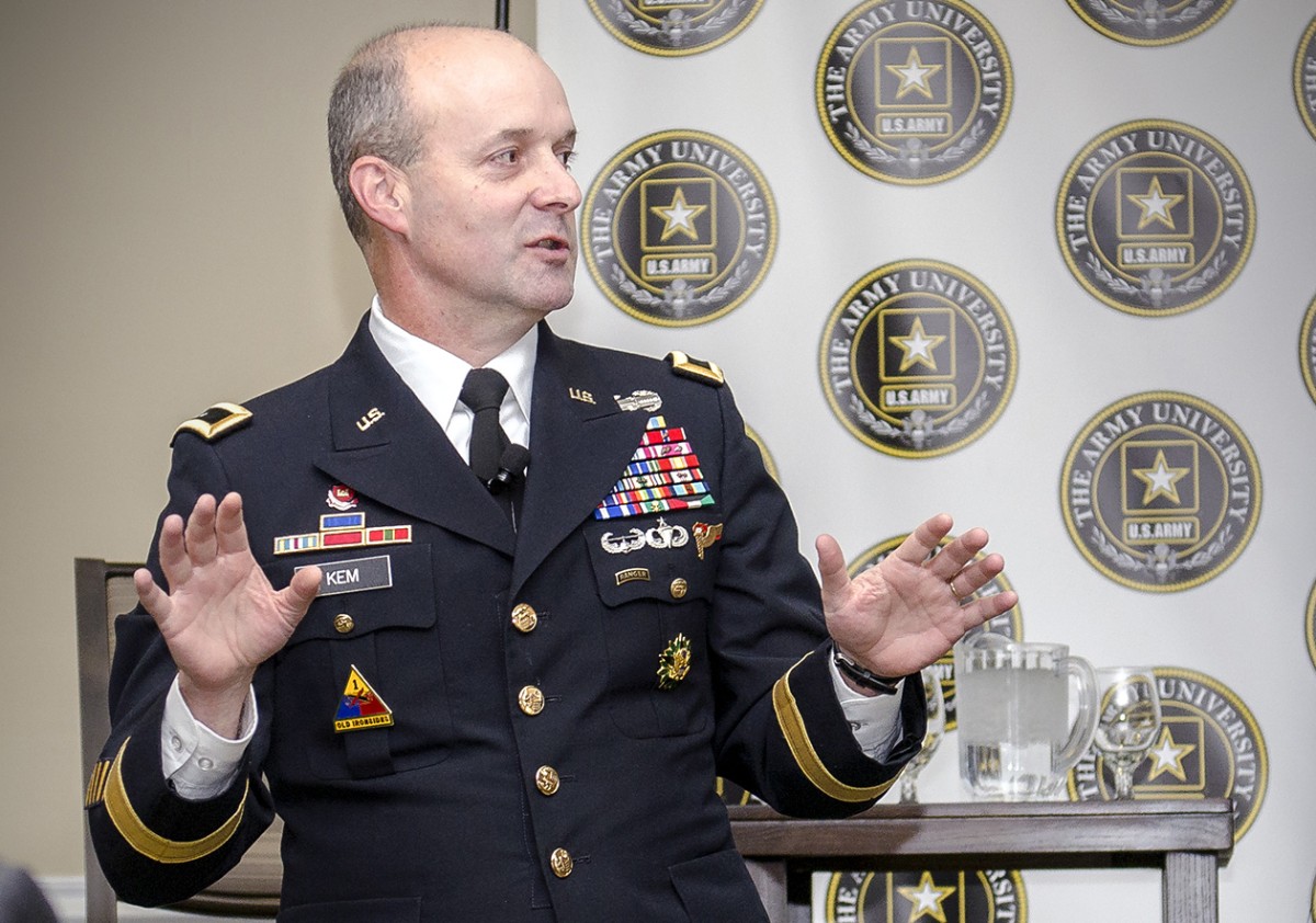 Collaboration helps shape Army University Article The United States