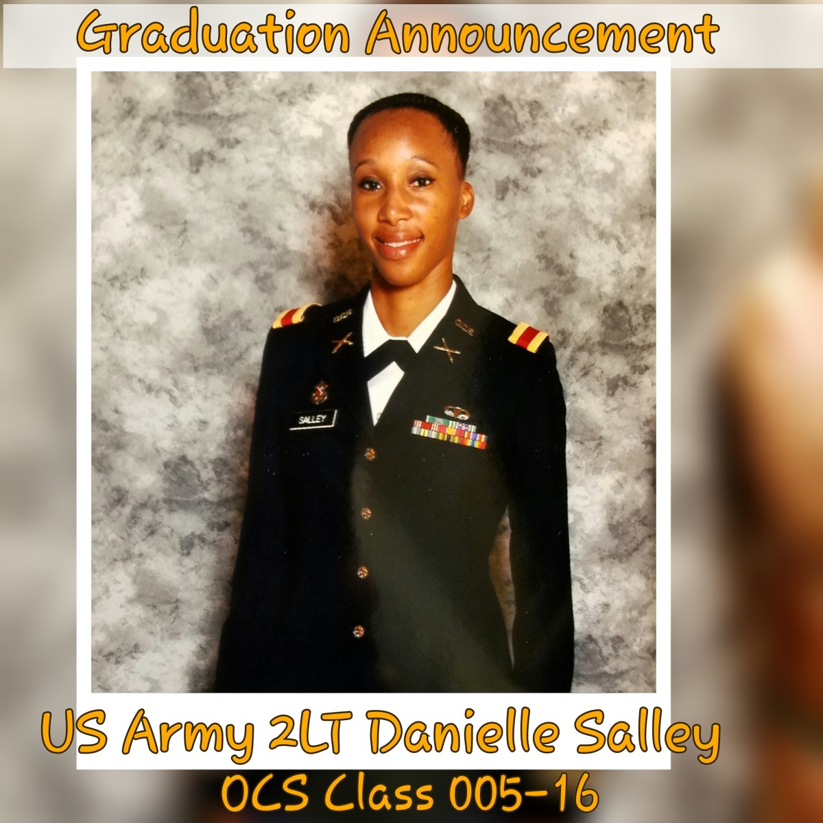 Meet your Army OCS grad shows a talent for rebounding Article The