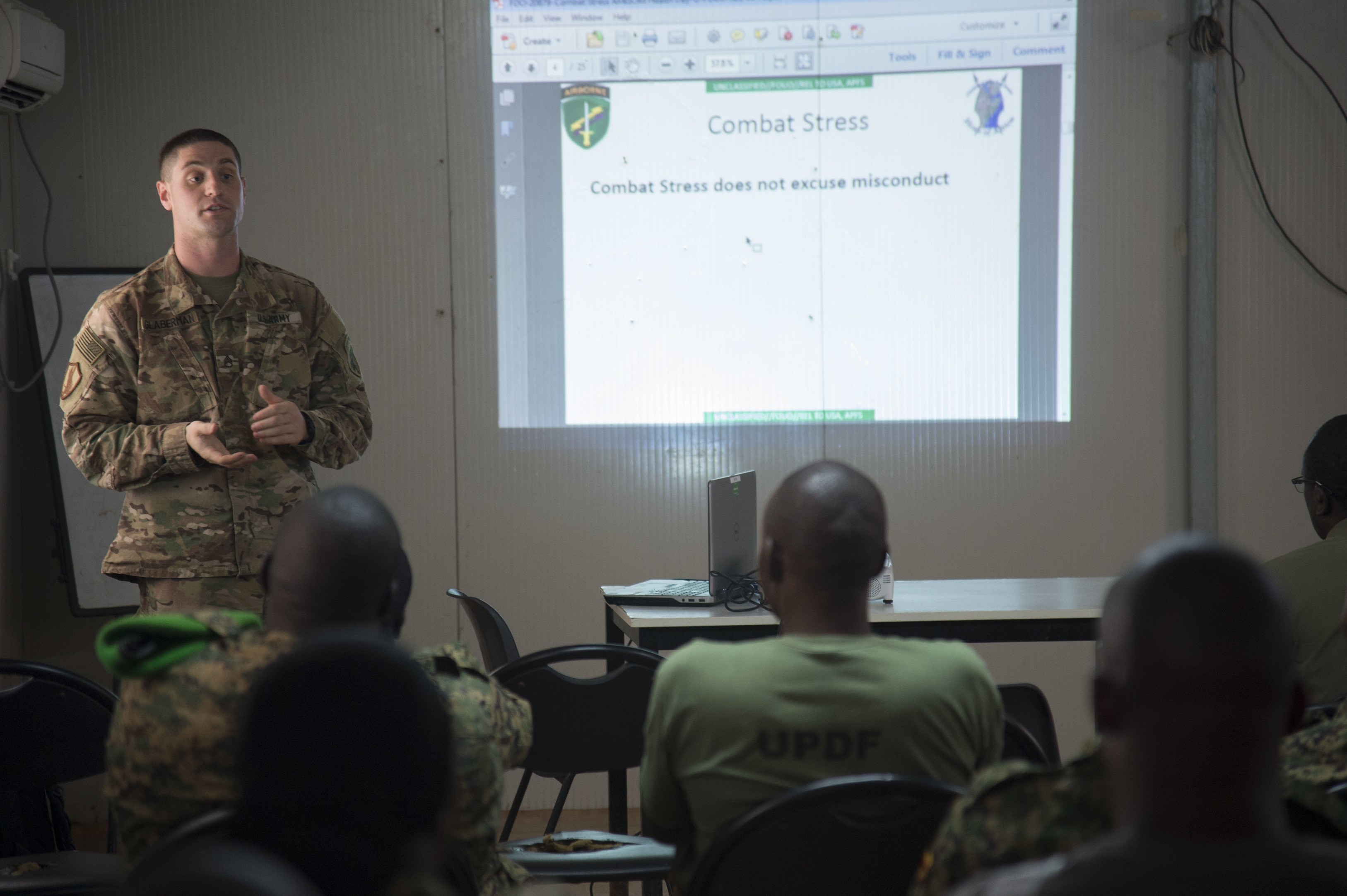 U.S., Uganda forces build mental resilience Article