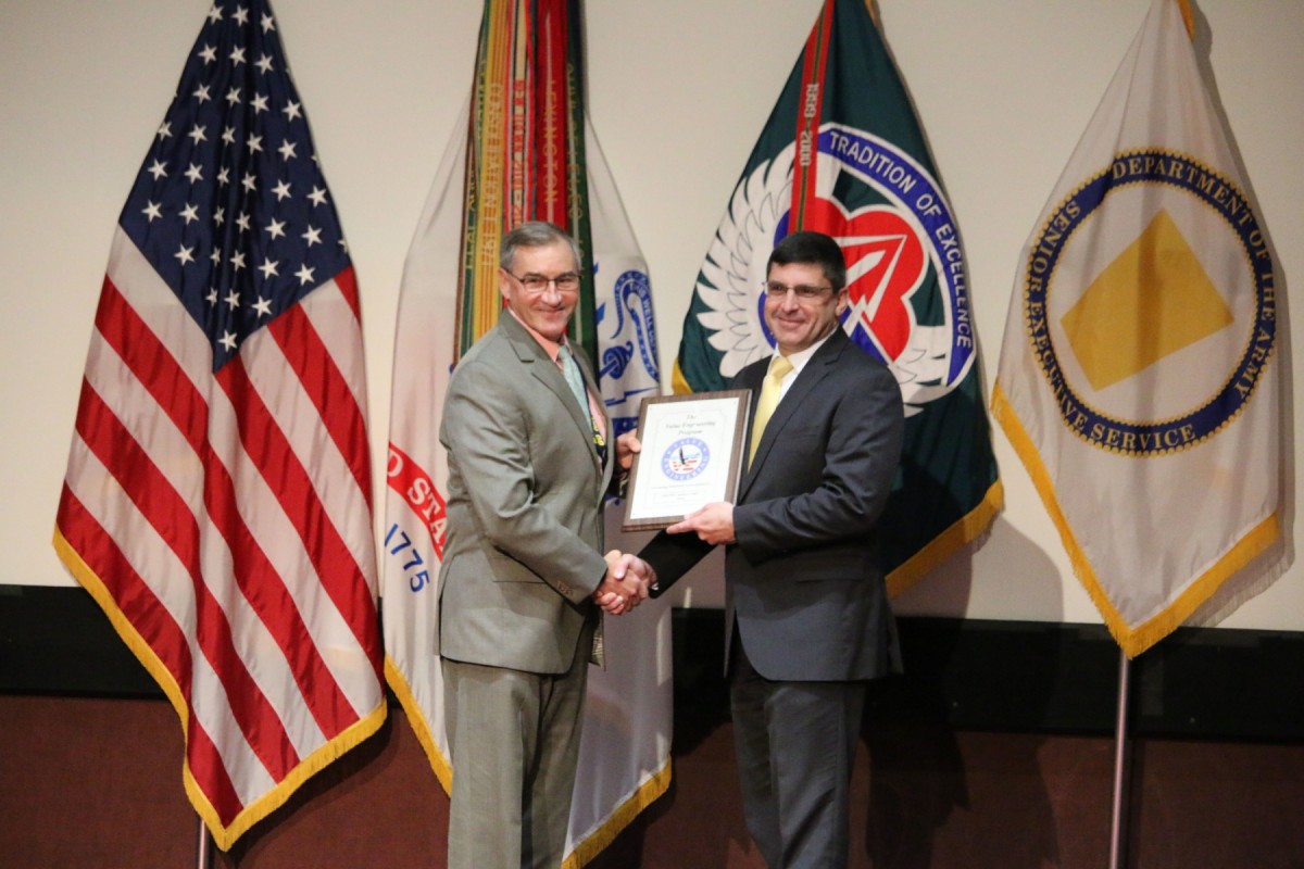 Christmas 2023 Engineering Works Team Redstone members receive Value Engineering Life Cycle Cost