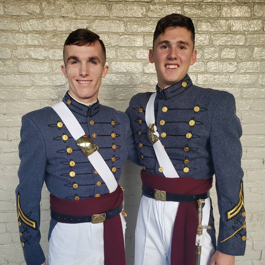 Cadet creates makeshift classroom in tent after closure of military