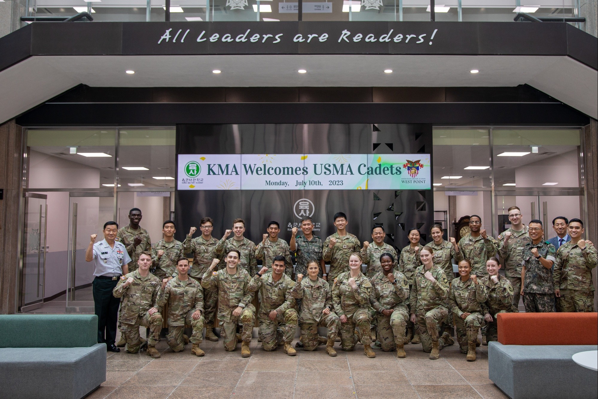 West Point cadets visit Korea Military Academy, Special Warfare School