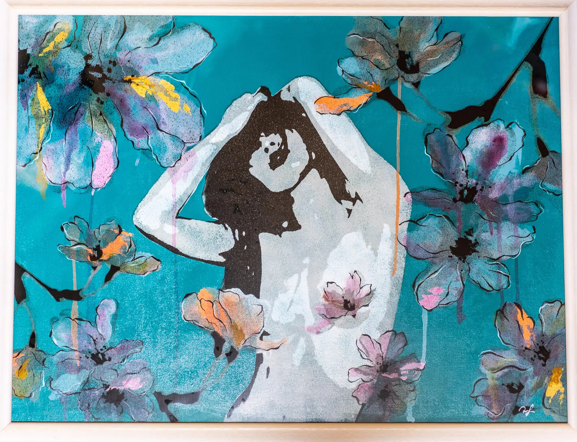 Flower need Time to bloom. So do you. by Nozomi Sato Online art store