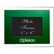 Promotional Brushed Aluminum 4 x 6 Picture Frame Branded Promo
