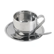 Promotional Stainless Steel Coffee Cup With Saucer Everything Promo
