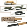 Promotional 6" Hunting Neck Knife with Dagger Blade Everything Promo