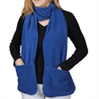 Fleece Scarf With Pockets Everything Branded USA