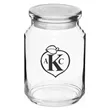 Promotional 26 oz. ARC Flat Lid Candy Jars Branded Promo