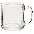 Promotional 13 oz. Libbey® Clear Glass Coffee Mugs Everything Promo