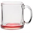 Promotional 13 oz. Libbey® Clear Glass Coffee Mugs Everything Promo