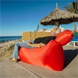 Promotional Inflatable Portable Air Couch Beach Lounger with Pillow