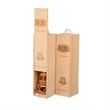 Promotional Single Wine Bottle Wooden Box With Handle Everything Promo
