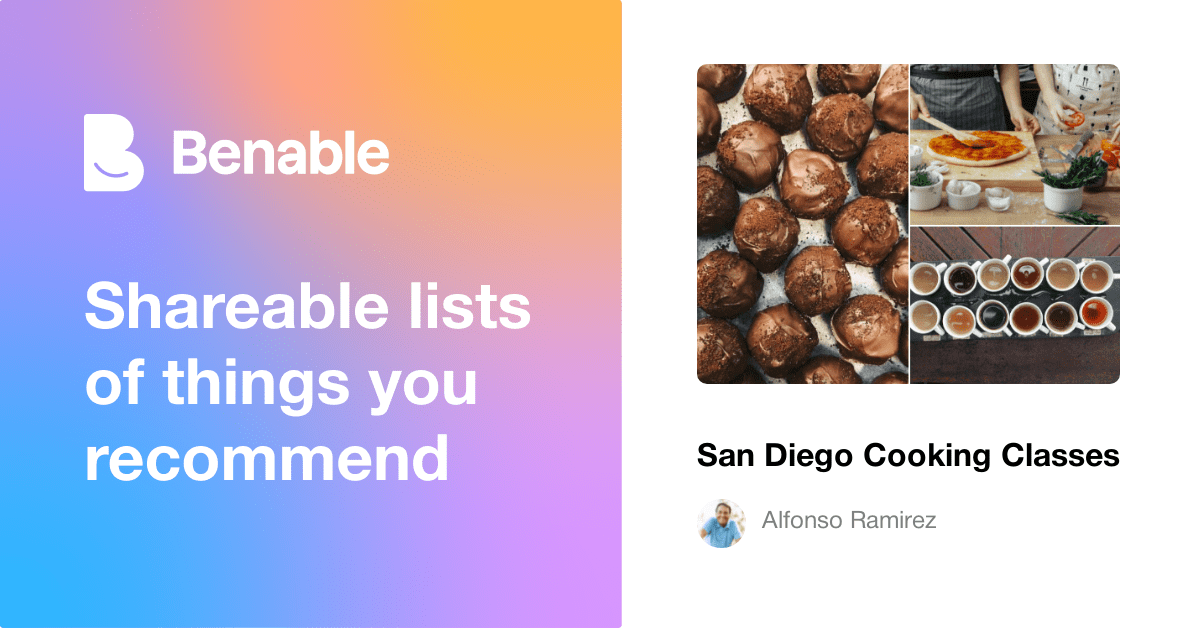 San Diego Cooking Classes