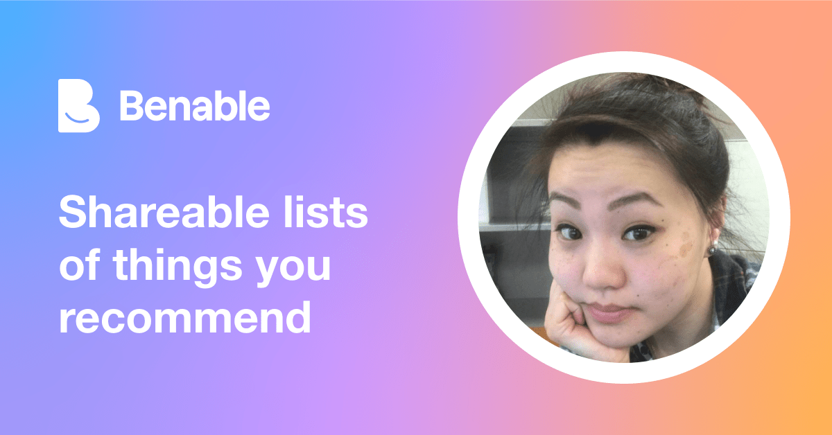 Everything @jane3case (Jane Case) recommends - Benable