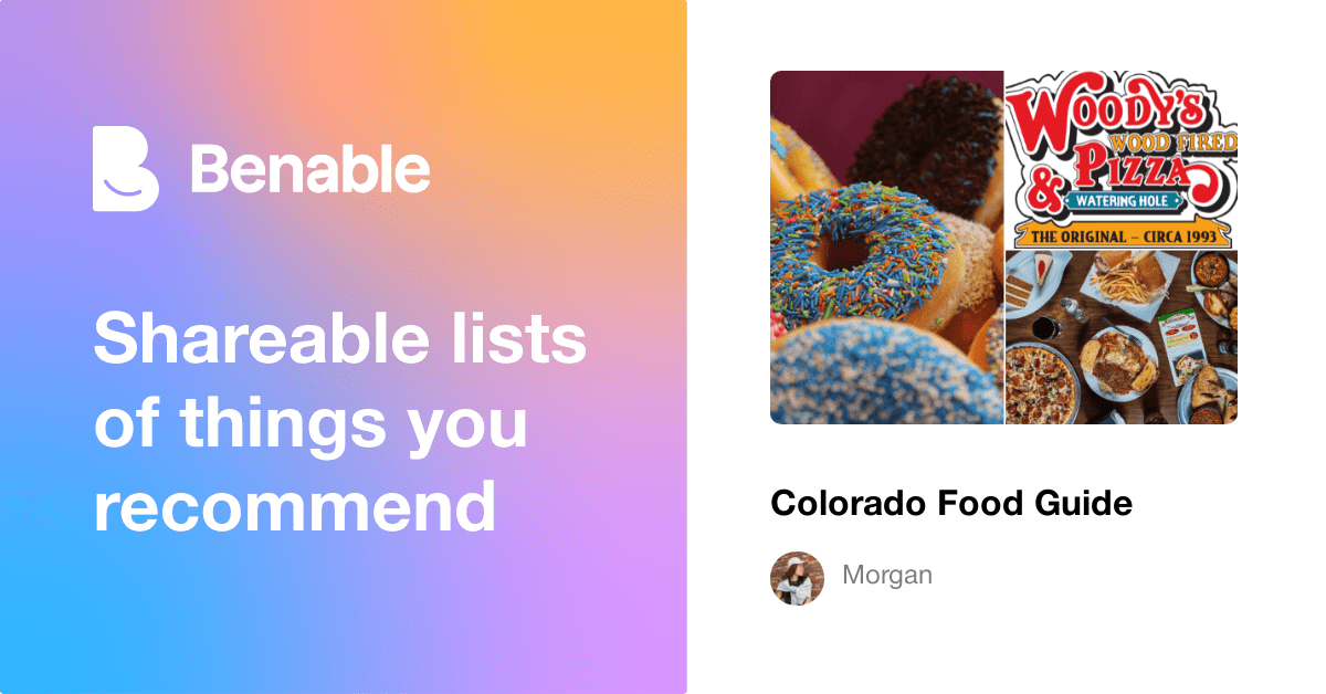 Colorado Food Guide
