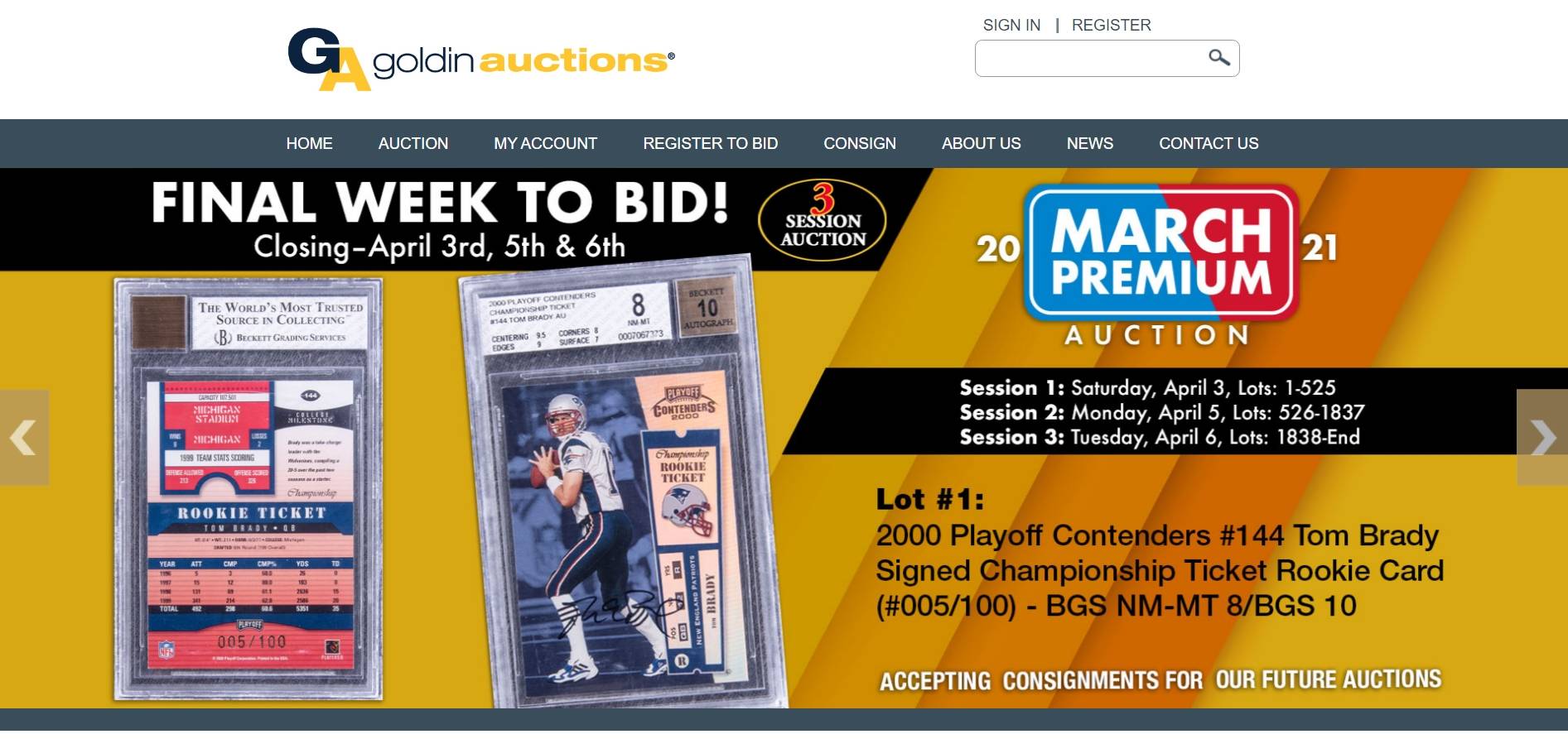 Goldin Auctions in Runnemede contact details, crypto payment methods