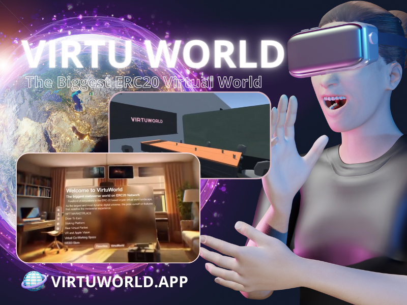 VirtuWorld Presents Exciting New Features in the Metaverse Markets