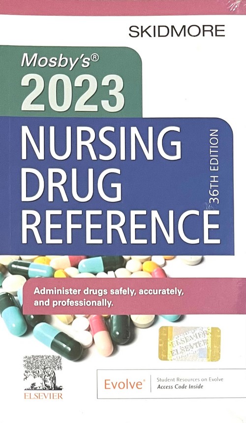 MOSBY'S 2023 NURSING DRUG REFERENCE ศูนย์หนังสือจุฬาฯ