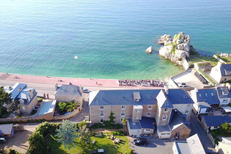 Le Grand Hôtel de Port Blanc (Penvénan) Brittany tourism