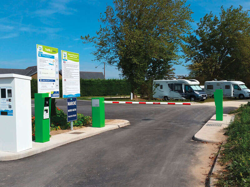 Aire de services Campingcar Park (Le ViviersurMer) IlleetVilaine tourisme (35) en Bretagne