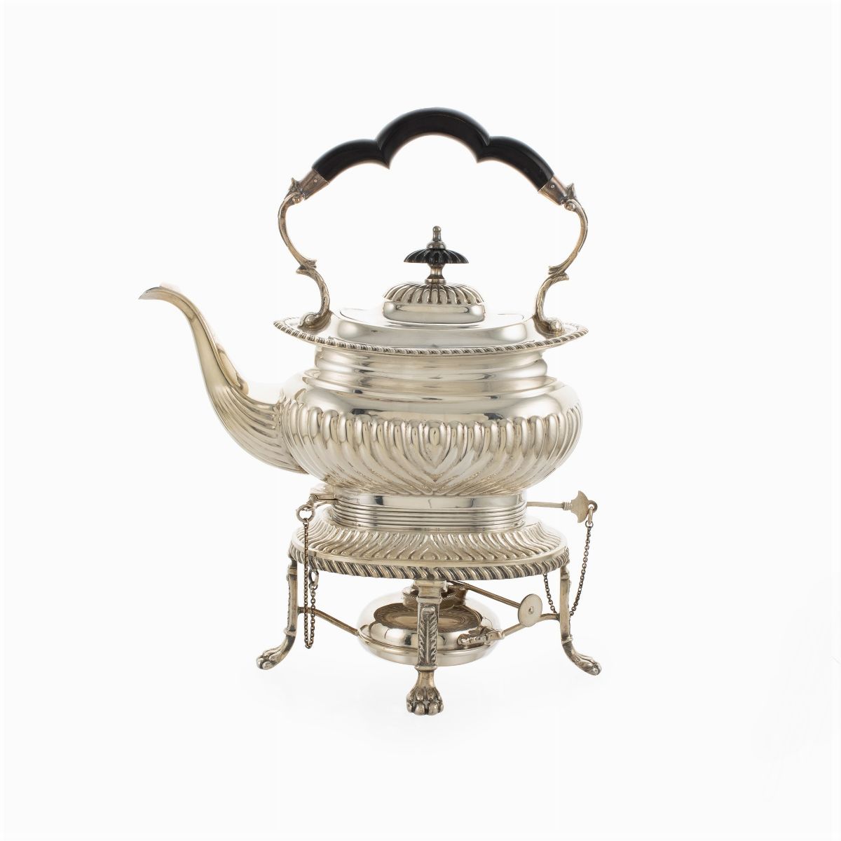 Tea Kettle in argento (Italia, XX Sec.) Asta Argenti e l'Arte della