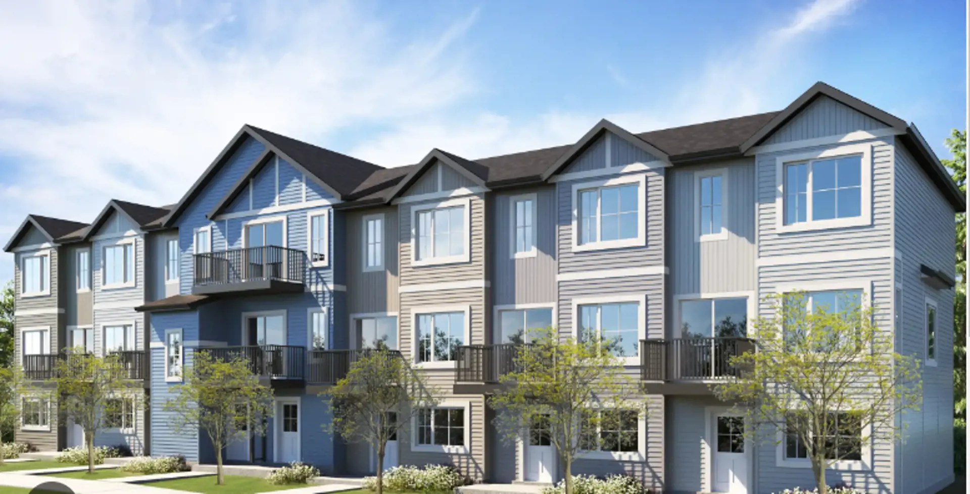 Savida Townhomes in Edmonton by Landmark Homes