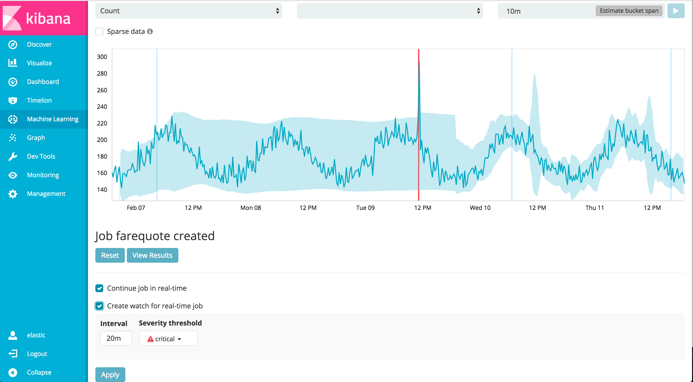 Alerting on Machine Learning Jobs in Elasticsearch Elastic Blog