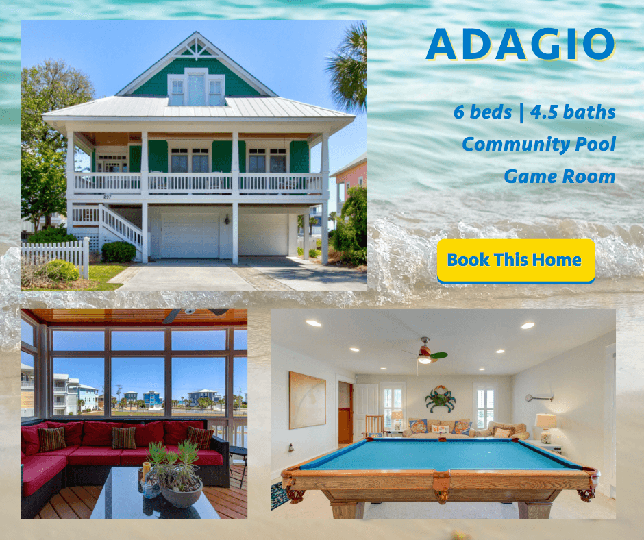 New North Carolina Beach Rentals to Experience Carolina Beach Realty