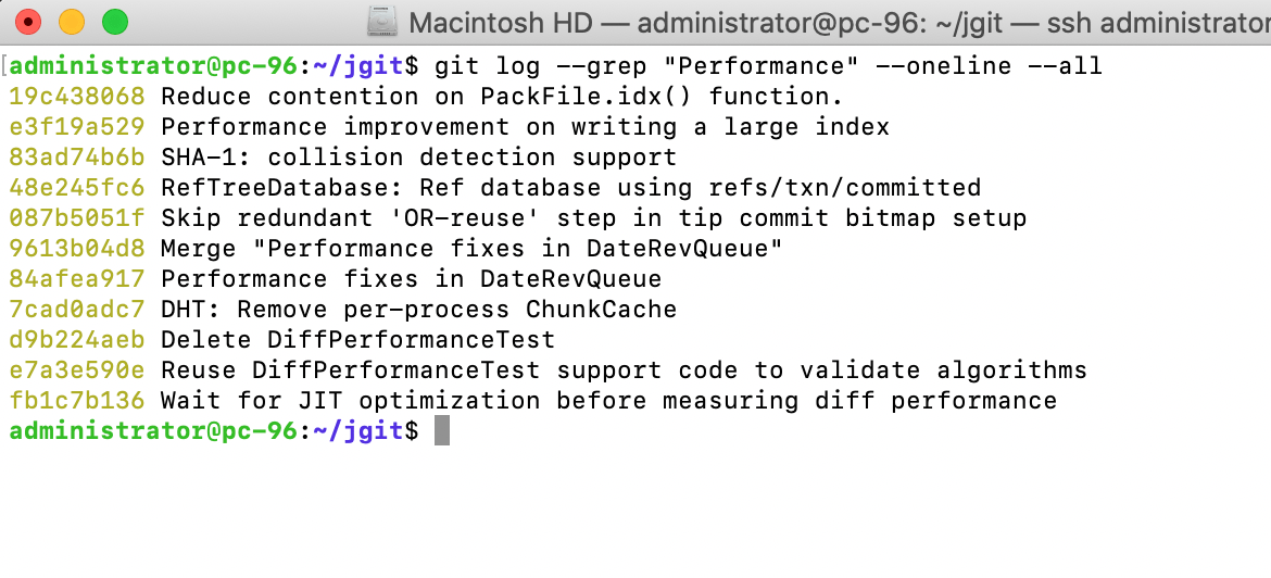 How to Find commits in the history (Git) Devtutorial