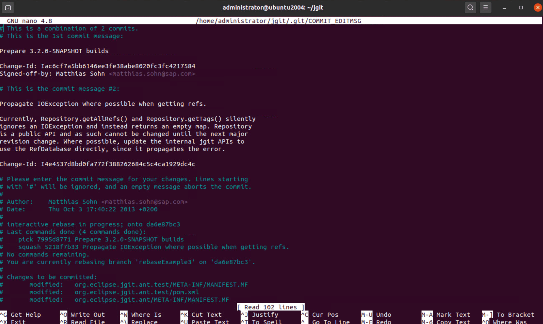 How to squash commits using an interactive rebase Devtutorial
