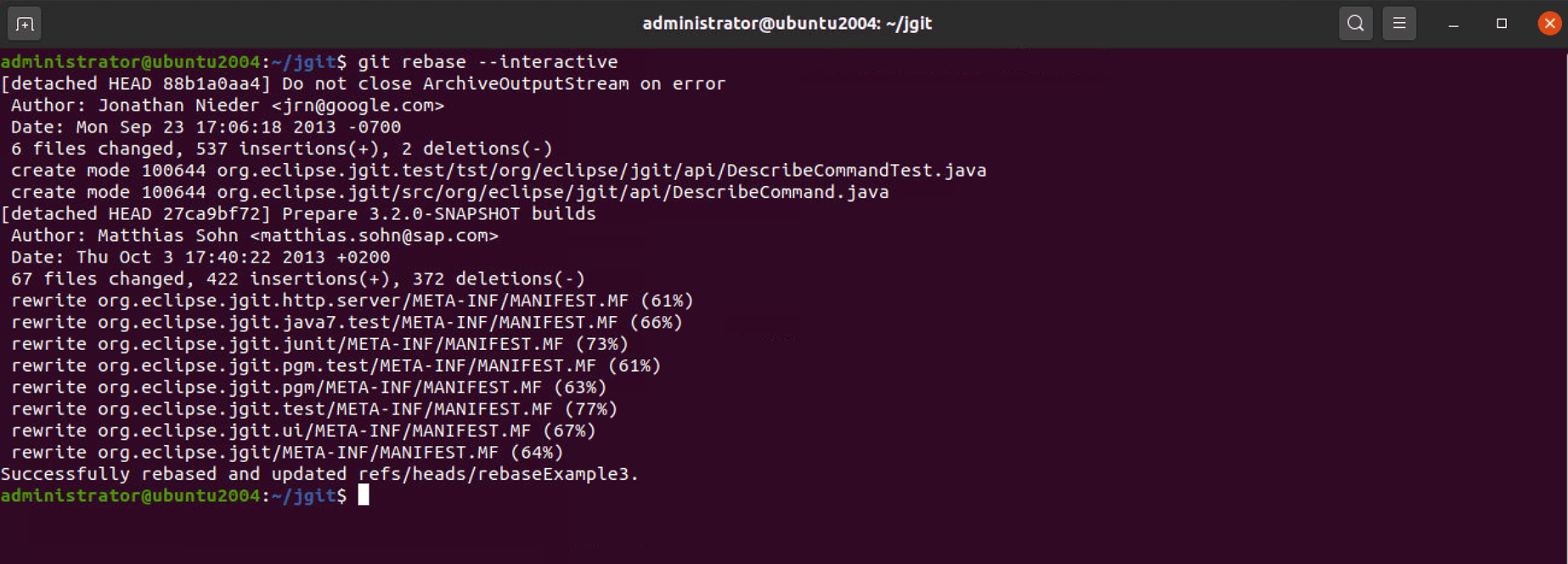How to squash commits using an interactive rebase Devtutorial