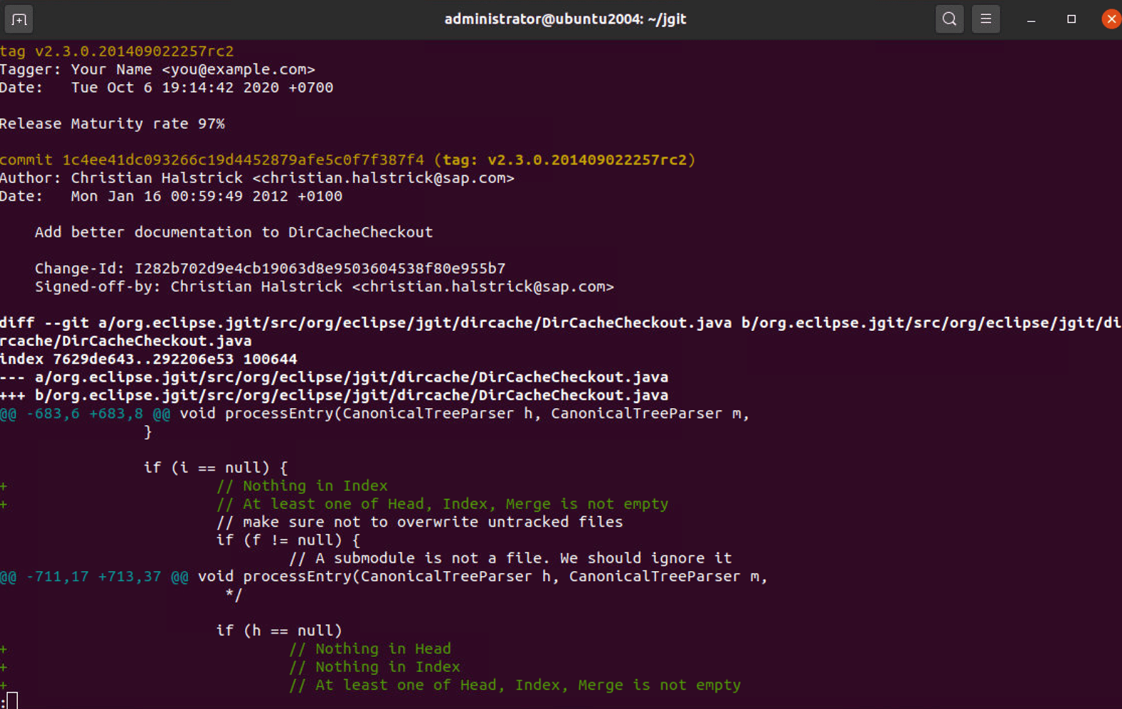 How to Tag commits in the repository (Git) Devtutorial