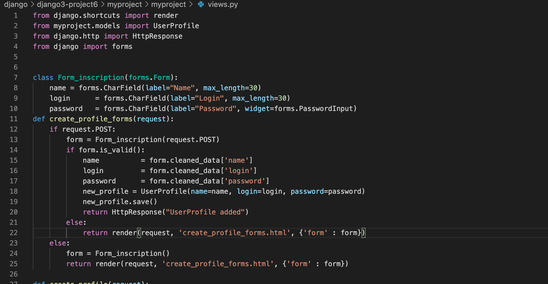 Django Html Template