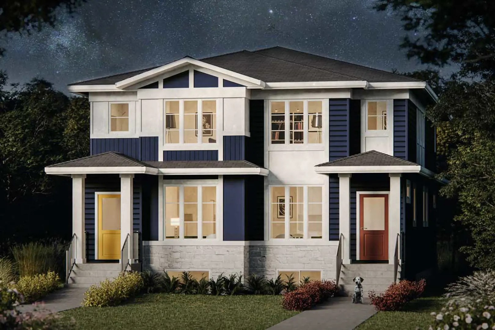 Cornerstone Duplexes in Calgary by Truman Homes