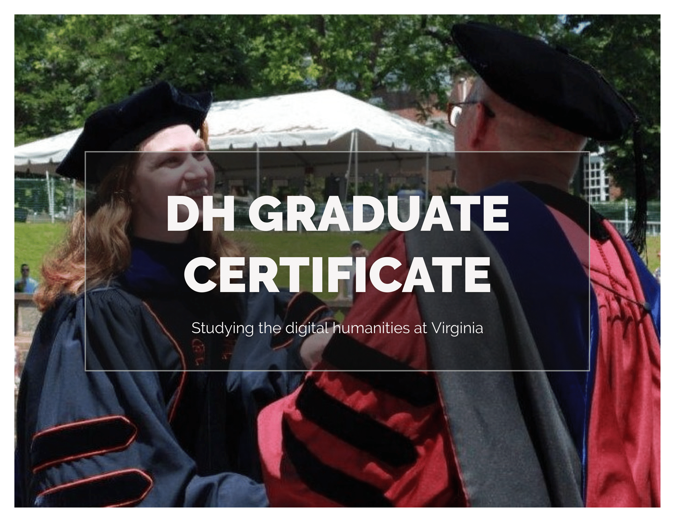 Digital Humanities Certificate — School of Data Science