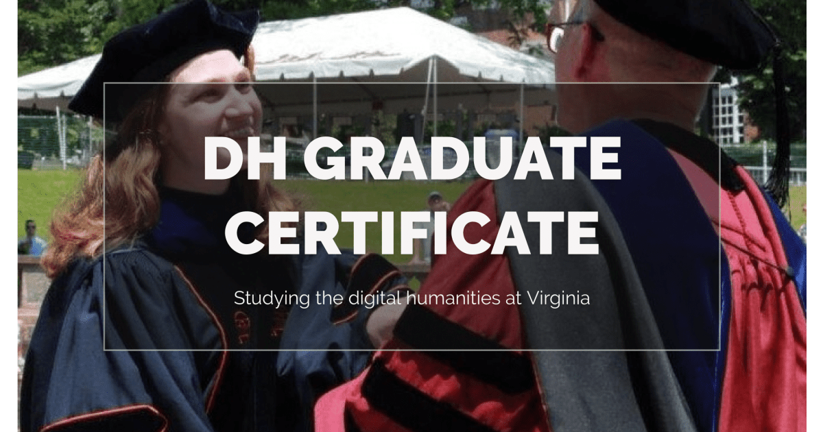 Digital Humanities Certificate — School of Data Science