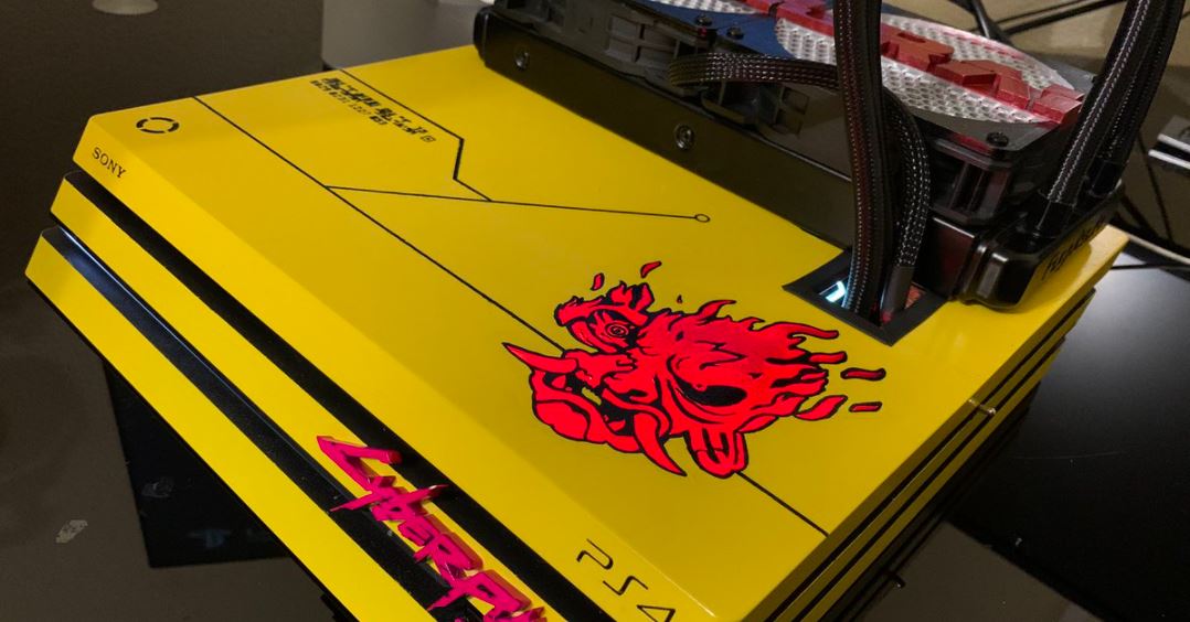 Take a Look at the Water Cooled PS4 Pro Dunia Games