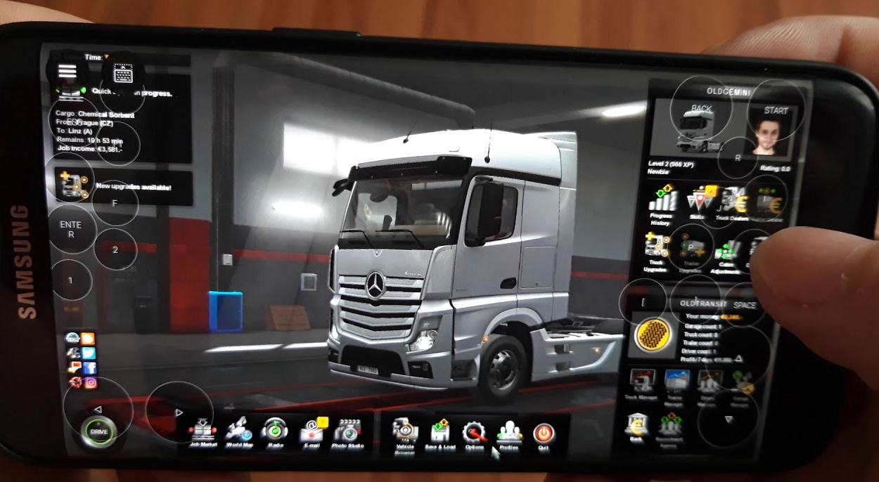 Cara Main Euro Truck Simulator 2 di Android & PC Dunia Games