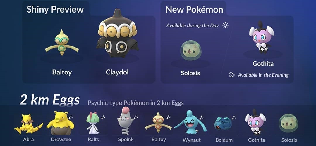 2 New PsychicType Pokemon from Unova Comes to Pokemon GO!
