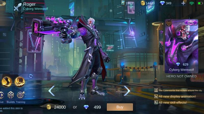 Waktu Terbatas, Roger Werewolf" Diskon 30 di Mobile Legends