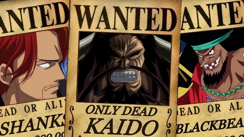 Bukan Shanks Ternyata Kaido Yang Punya Harga Buronan Tertinggi