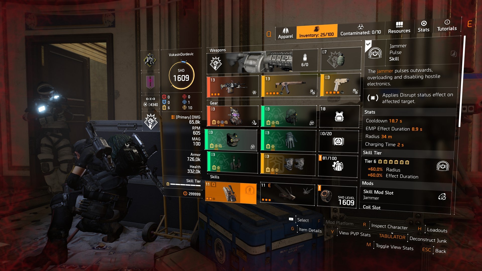 Vile Mask Division 2 Farm Boost Build Buy from 59.00