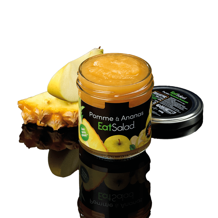 EatSalad Compote pomme & ananas