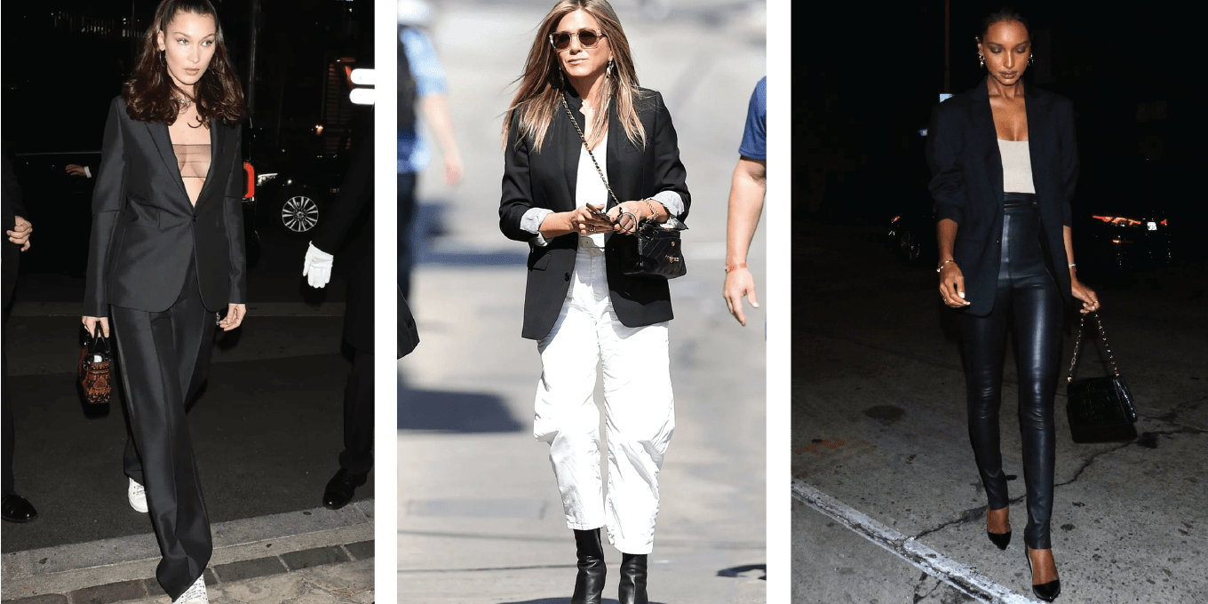 Here Are the CelebrityApproved Ways to Style a Black Blazer ELLE