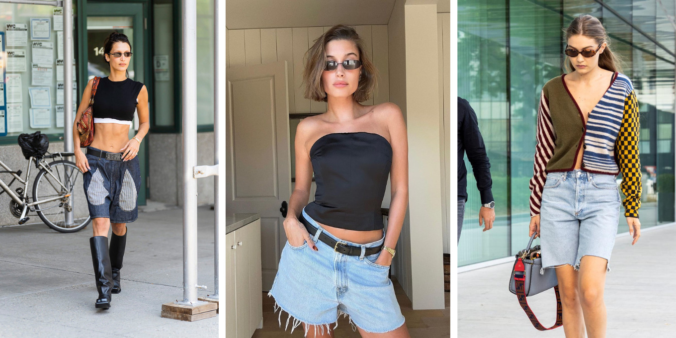 How to Recreate the CelebrityApproved Jorts Trend ELLE Canada